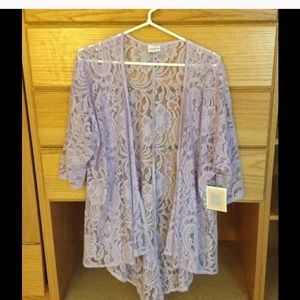 Lularoe Lilac Lace Lindsay